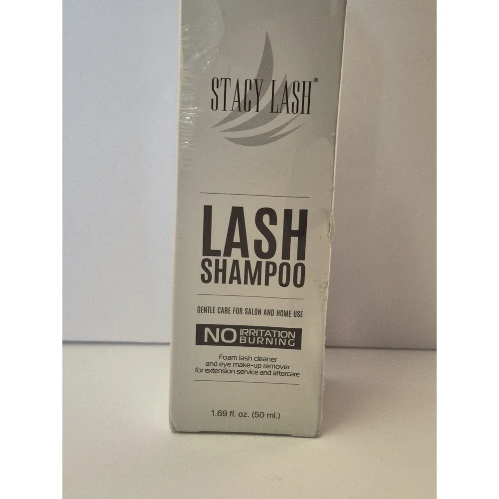 Stacy Lash Lash Shampoo Gentle Care Foam Cleaner 1.69 Fl Oz New Boxed Sealed